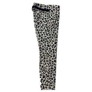 Zara basic women pattern slim pants.  Size M.